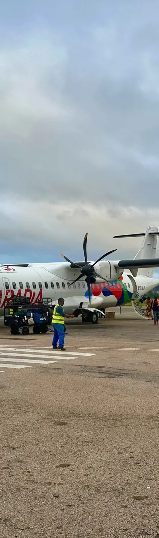 Inlandflug nach Tulear (Toliara)